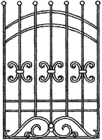 Кованая решетка РК-18