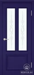 Синяя входная дверь - 10