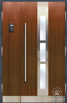 Дверь с домофоном-47