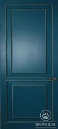 Синяя входная дверь - 12