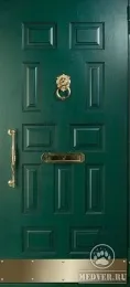Зеленая входная дверь - 7
